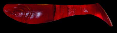 Relax Kopyto 3" Transparent-Czerwony 10szt