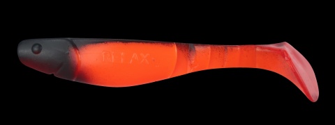Relax Kopyto 4" Czarny-Pomarańczowy 10szt