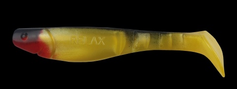 Relax Kopyto 4" Czarny-Żółty-Perłowy 10szt