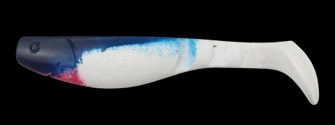 Relax Kopyto 4" Niebieski-Biały 10szt