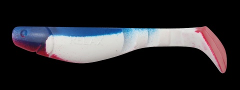 Relax Kopyto 4" Niebieski-Biały 10szt