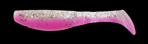 Relax Kopyto 4" Przezr-Srebro-Brok-Bubblegum 10szt