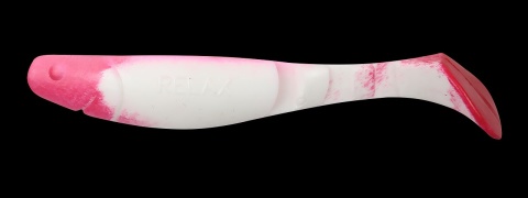 Relax Kopyto 4" Salmon-Biały 10szt