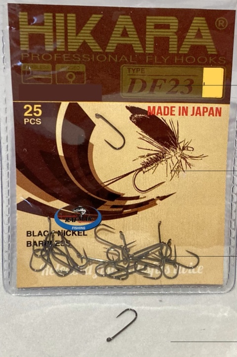 Traper Haczyk Muchowy DF 21 Barbless nr 10