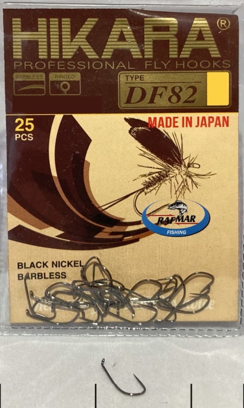 Traper Haczyk Muchowy DF 82 Barbless nr 18