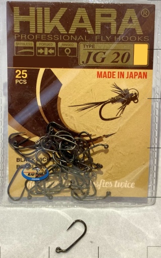 Traper Haczyk Muchowy JG 20 Barbless nr 18