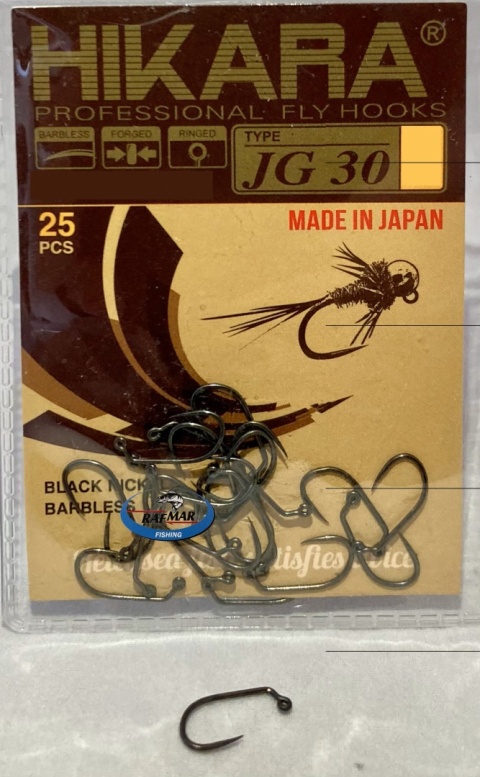 Traper Haczyk Muchowy JG 30 Barbless nr 16