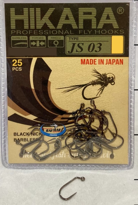 Traper Haczyk Muchowy JS 03 Barbless nr 14