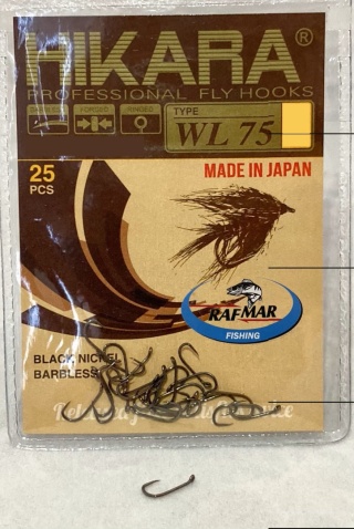 Traper Haczyk muchowy WL 75 Barbless nr 10