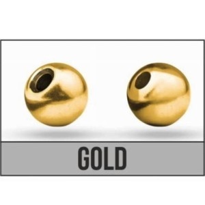 Traper Tungsten Bead Micro 2,5mm Gold