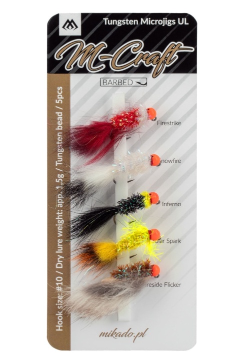 Mikado Mikrojigs Zestaw M-Craft UL #10/1,5g 5szt