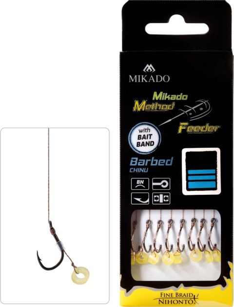 Mikado Przypon MF Plecionka z Gumką 10/0,12mm