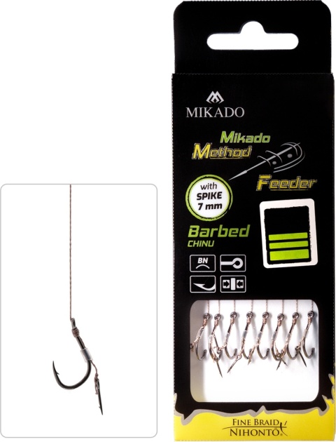 Mikado Przypon MF Plecionka z Igłą 12/0,12mm