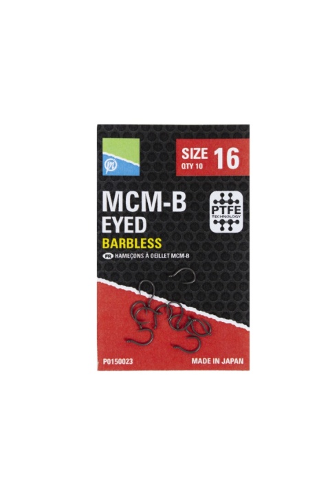 Preston Haki MCM-B Eyed Barbless#12