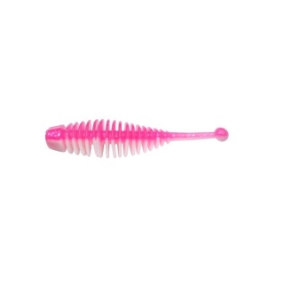 Berkley Guma P.Bait Naiad 5,0cm Pink/White czosnek