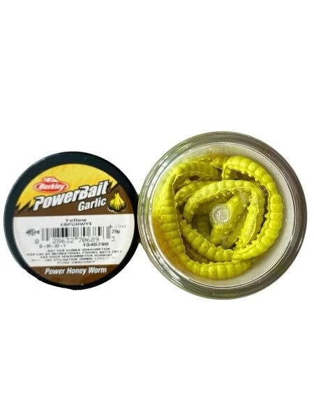Berkley Robak Miodowy 25mm Żółte Czosnek