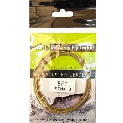 Soldarini Polycoated Leader 5"ft Sinking 3