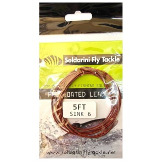 Soldarini Polycoated Leader 5"ft Sinking 6