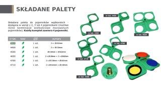 Anplast Karuzela Podwójna Komplet