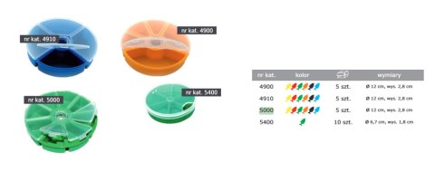 Anplast Pudełko Przybornik 8 Przegród