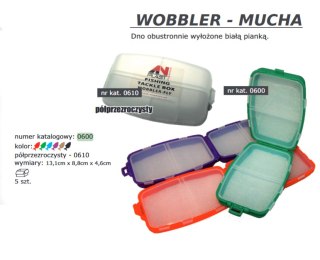 Anplast Pudełko na Woblery Muchy