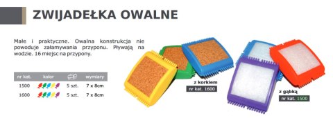 Anplast Zwijadełko 5x8cm Gąbka