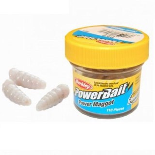 Berkley Sztuczne Białe Robaki