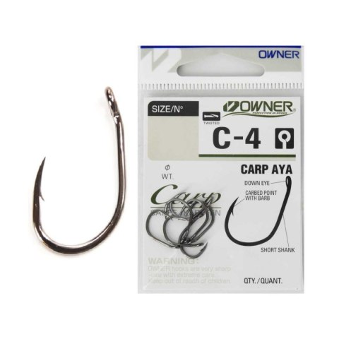 Owner Haczyki Carp C4 4 (5x7szt)