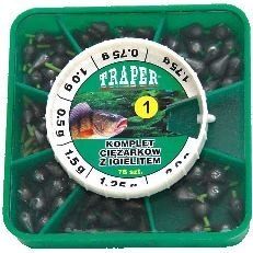 Traper Zestaw Ciężarków z Igielitem nr1