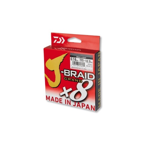 Daiwa Plec.J-Braid Grand X8 Gray-Light 0,20 135m