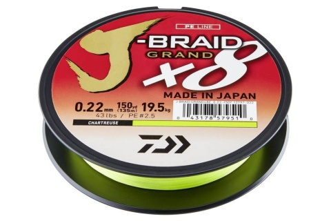 Daiwa Plec.J-Braid Grand X8E 0,10 135m