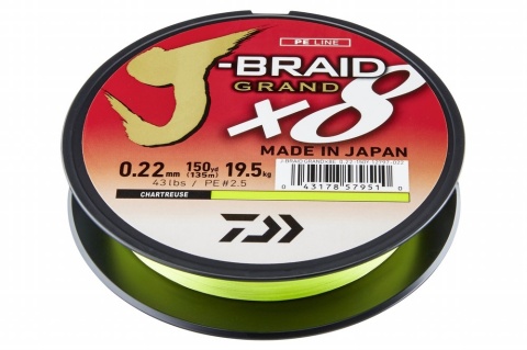 Daiwa Plec.J-Braid Grand X8E 0,10 135m
