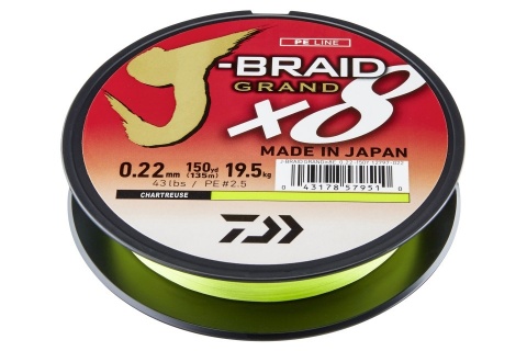 Daiwa Plec.J-Braid Grand X8E 0,10 135m