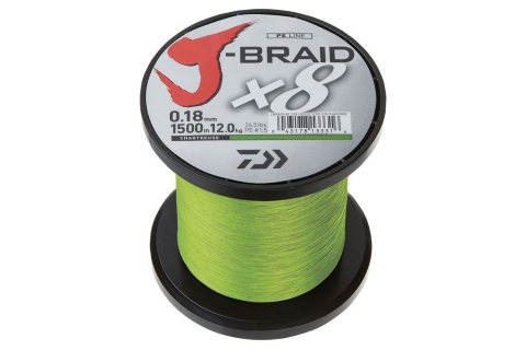Daiwa Plecionka J-Braid X8 Chartreuse 0,16 150m
