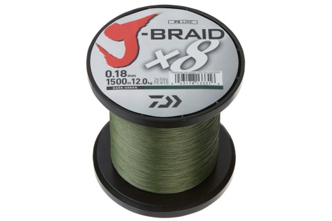 Daiwa Plecionka J-Braid X8 Green 0,22 150m