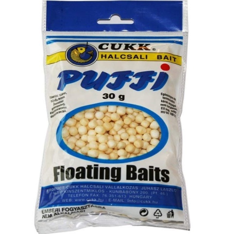 Cukk Puffi Białe Naturalne