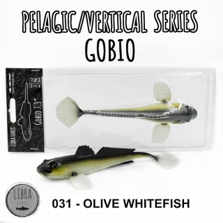 Libra Lures Gobio 7,3" 031 Olive Whitefish No Tast