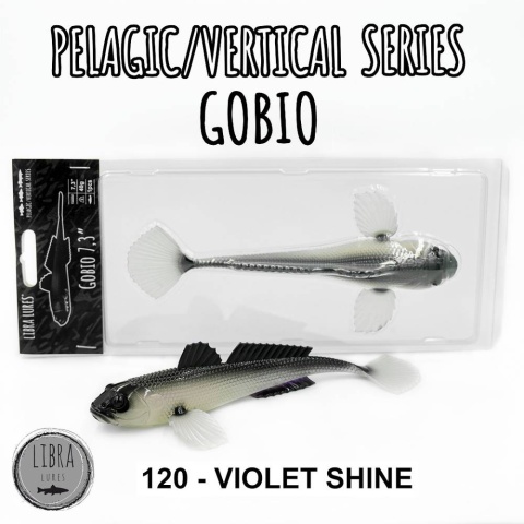 Libra Lures Gobio 7,3" 120 Violet Shine No Tast