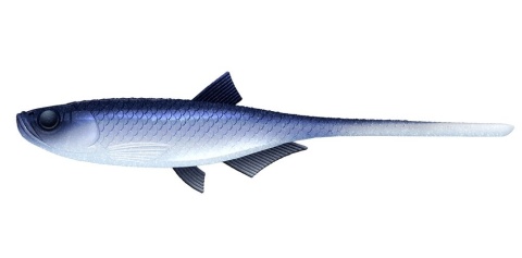 Libra Lures Kraken Shad4" 003 Blue Whitefish No S