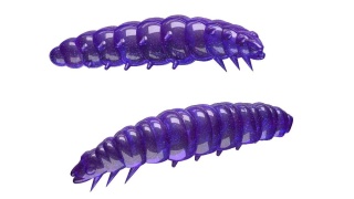 Libra Lures Larva 35mm 020 Purple With Kryl