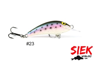 Siek-M Wobler Bączek Tonący 4,5cm 3,5g k.23