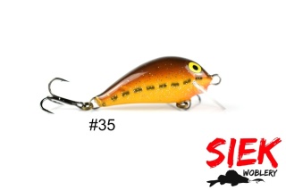 Siek-M Wobler Bzyk Pływający 3,5cm 2,3g kol.35