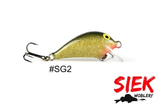 Siek-M Wobler Bzyk Pływający 3,5cm 2,3g kol.SG2