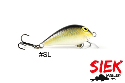 Siek-M Wobler Bzyk Tonący 3,5cm 3g kol.SL