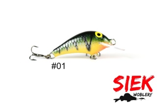 Siek-M Wobler Gupik Pływający 3cm 1,3g k.01