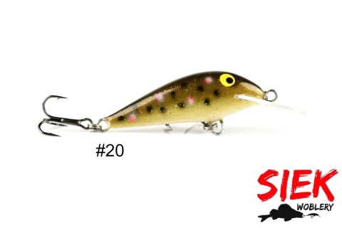 Siek-M Wobler Kat Pływający 4,5cm 2,5g k.20