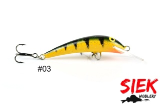 Siek-M Wobler Kobra Pływający 5cm 3g k.03