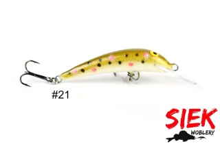 Siek-M Wobler Kobra Pływający 5cm 3g k.21