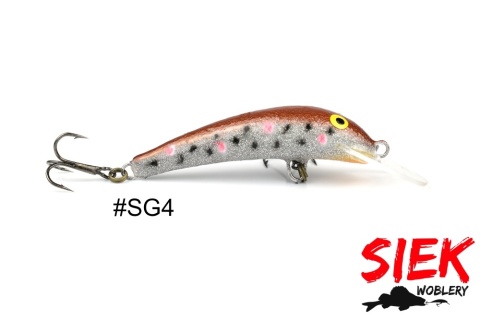 Siek-M Wobler Kobra Pływający 5cm 3g k.SG4