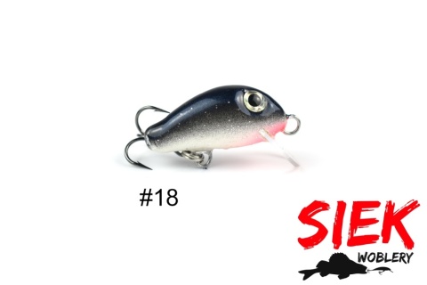 Siek-M Wobler Oska L Pływający 2cm 1g kol.18